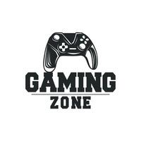 game console logo game tool pro player symbol modern game stick gamepad illustration brand product or team template vector