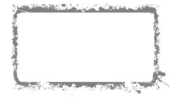 Grunge Frame Background Design illustration. vector