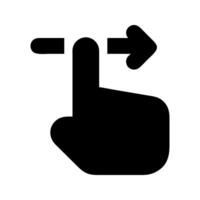 Hand cursor clicking select icon. Hand cursor with click enabling user selection. vector