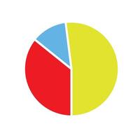 Pie Chart Icon vector