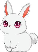 Cute Rabbit Cartoon Bunny vector