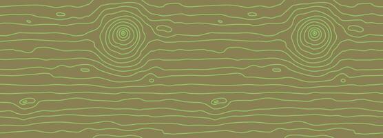 Khaki green wood grain texture. The structure of the surface of the plywood, natural seamless pattern, with slits. Painted board with a pattern of wood sawn veins background vector