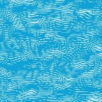 Abstract dynamical rippled water surface, visual halftone moir effect, illusion of movement, curvature. Blue waves line texture vector
