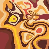 Psychedelic optical illusion pattern. Dynamical rippled texture, digital colored wallpaper. Hypnotic surreal abstract background vector