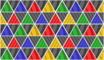 Colorful Triangle Pattern Background vector