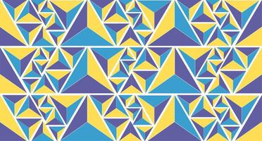 Elegant Multi Color Geometrical Pattern Background vector