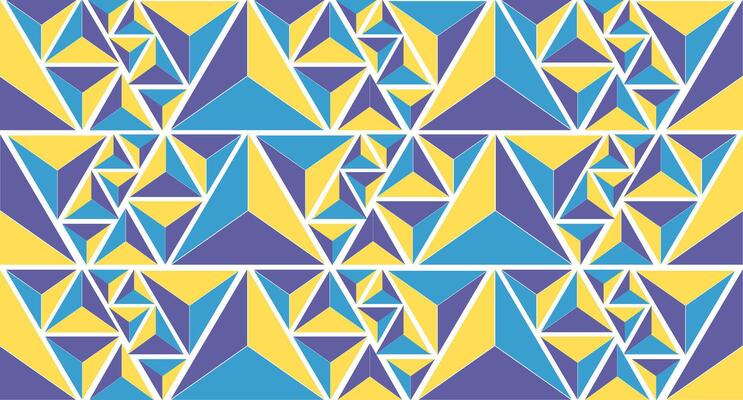 Elegant Multi Color Geometrical Pattern Background