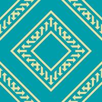 sky Ethnic fabric pattern Designed from geometric shapes Ethnic Asian style fabric pattern Used for home decoration, carpet work, vector