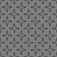 black gray Ethnic fabric pattern Designed from geometric shapes Ethnic Asian style fabric pattern Used for home decoration, carpet work, vector