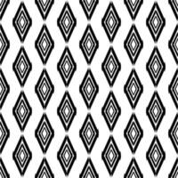 black floral Ethnic fabric pattern Designed from geometric shapes Ethnic Asian style fabric pattern Used for home decoration, carpet work, vector