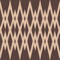 deep red Ethnic fabric pattern Designed from geometric shapes Asian style fabric pattern Used for home decoration work vector