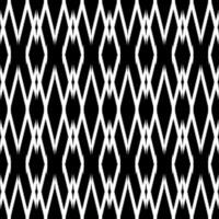 white ikat Ethnic fabric pattern Designed from geometric shapes Ethnic Asian style fabric pattern Used for home decoration, carpet work, vector