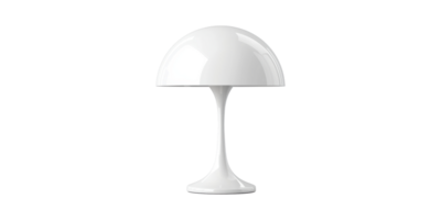 Modern Table Lamp With Dome Shade. Sleek And Minimalist Lighting Design For Contemporary Interiors Isolated On Transparent Background png