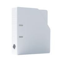 White File Folder Ideal for Office Organization and Document Storage png