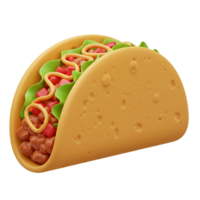 Tacos transparent image bundle featuring colorful ingredients great for food ads branding and design elements png