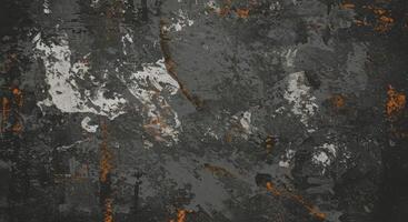 Grunge Wall with Faded Paint Texture a Vintage Aesthetic Look photo