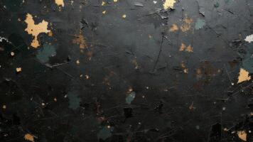 Elegant Dark Wall With Splatter Aesthetic Background Wallpaper Design photo