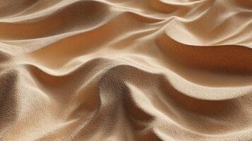 Abstract sand dunes texture background for desert beach and nature concept photo