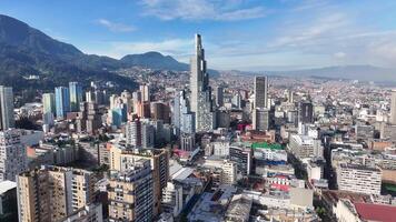 Scenic Bogota Skyline in Bogota Cundinamarca in Colombia. Awesome Background. video