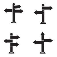 Directional icon silhouette artwork perfect for software tools websites and interface use vector