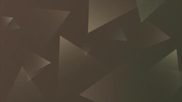dual tone multiple rotating triangular shapes faded modern design loopable geometrical background video