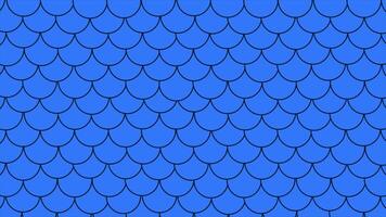 Royal blue color simple and classy multiple circular shapes slowly wiggling abstract design loop able geometrical background video