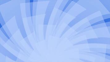 Royal blue color rotating abstract shapes gradient design loop able geometrical background video