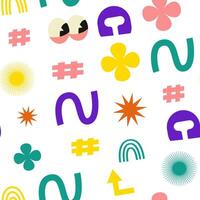 Colorful abstract pattern for cyber monday design vector