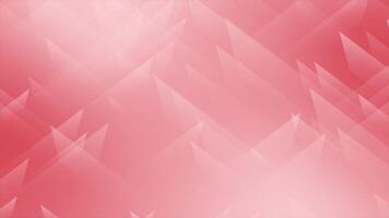 Red color moving abstract faded pattern modern design geometrical background video