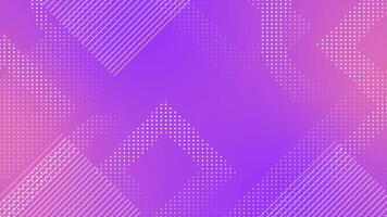 dual tone multiple circular dots moving with parallel lines halftone design loopable geometrical background video