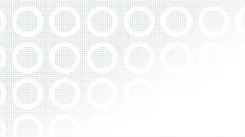 colourful multiple circular dots moving diagonally modern design loopable geometrical background video
