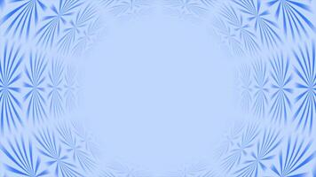Royal blue color simple and elegant rotating shapes with 3d depth tunnel seamless design loop able geometrical background video