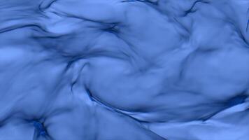 Royal blue color flowing silk textured gradient design 3d loop able seamless background video