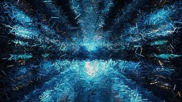 Technology Background, Sharp Fragments, Colors, Unique Design, Exclusive, Reflection video
