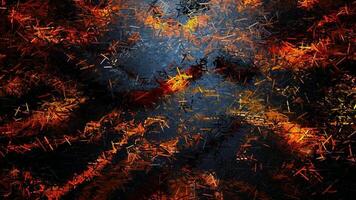 Exclusive Technology Background, Sharp Fragments, Colors, Unique Design, Reflection video