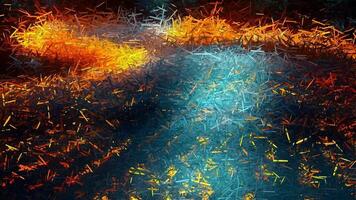 Exclusive, Unique Technology Background, Sharp Fragments, Colors, Luxury Design, Rotation video