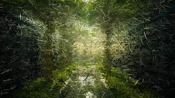 Elite Technology Background, Sharp Fragments, Colors, Unique Design, Exclusive, Rotation video