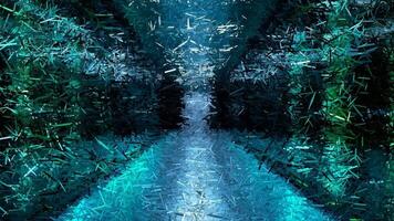 Rotation, Unique Technology Background, Sharp Fragments, Colors, Luxury Design, Exclusive video