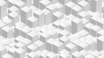Geometric tech grey 3d abstract animation video