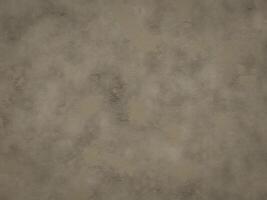 Distressed cement surface featuring a blend of deep gray and faded brown with rough texture patches. photo