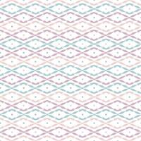 Colorful geometric seamless pattern with horizontal rhombus. Repeating simple design in pastel colors for shirts, textiles, wallpaper, linen stationery. vector