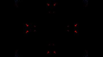Entertaining bright pulsating looped VJ loop animation video