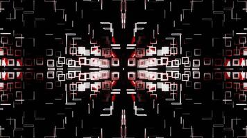 Pulsating abstract shape animation for LED panels and screens video