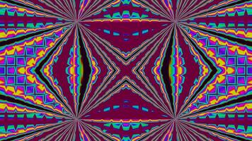 Cyclic continuous pattern for visualizations of different shows video