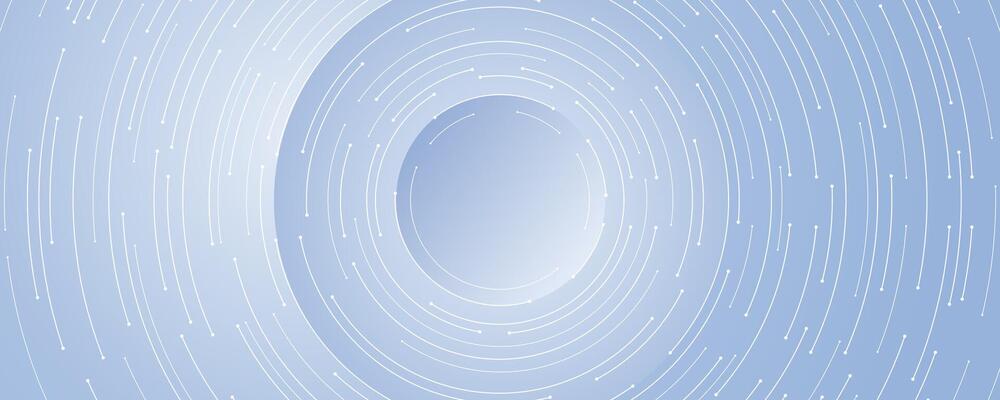 Elegant circular circuit design element