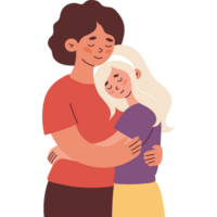 Happy woman couple. Pride Month. LGBTQ community png