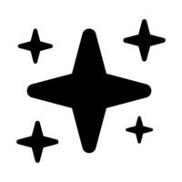 Star icon. illustration isolated on white background. Flat style. vector
