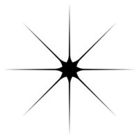 Starburst. sunburst element. Radial, radiating lines. Starburst, sunburst element. vector