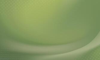 green abstract background with dots and waves vector
