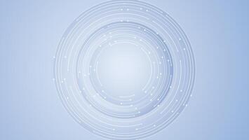 Elegant and abstract white technological background on a futuristic motherboard vector